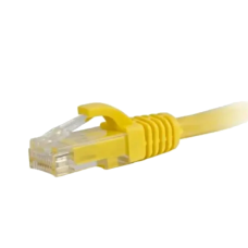 Патч-корд литий жовтий UTP, RJ45 1m, кат. 5Е