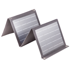 Портативна сонячна панель, 22 Вт зарядний пристрій, 2*USB-A 5V/2.4A