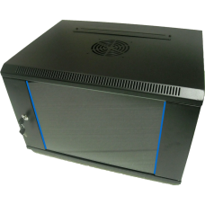 Шафа комутаційна настінна 15U 600x600 розбірна чорна
