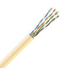 мідь безгалогенна LSZH 4х2х24 AWG (70328) бухта 305м. Жовтий ЗЗКМ