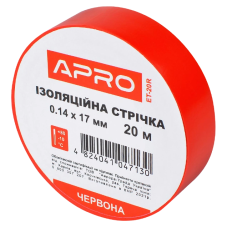 Iзоляцiйна стрiчка червона